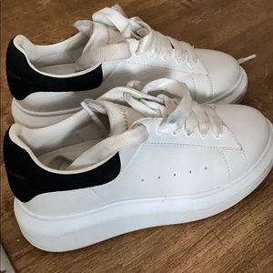 Kids Alexander McQueen Platform Sneakers